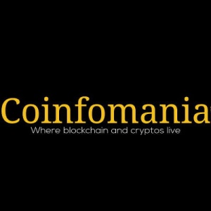 Banner advertisement on Coinfomania 