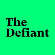 Newsletter article and banners on The Defiant